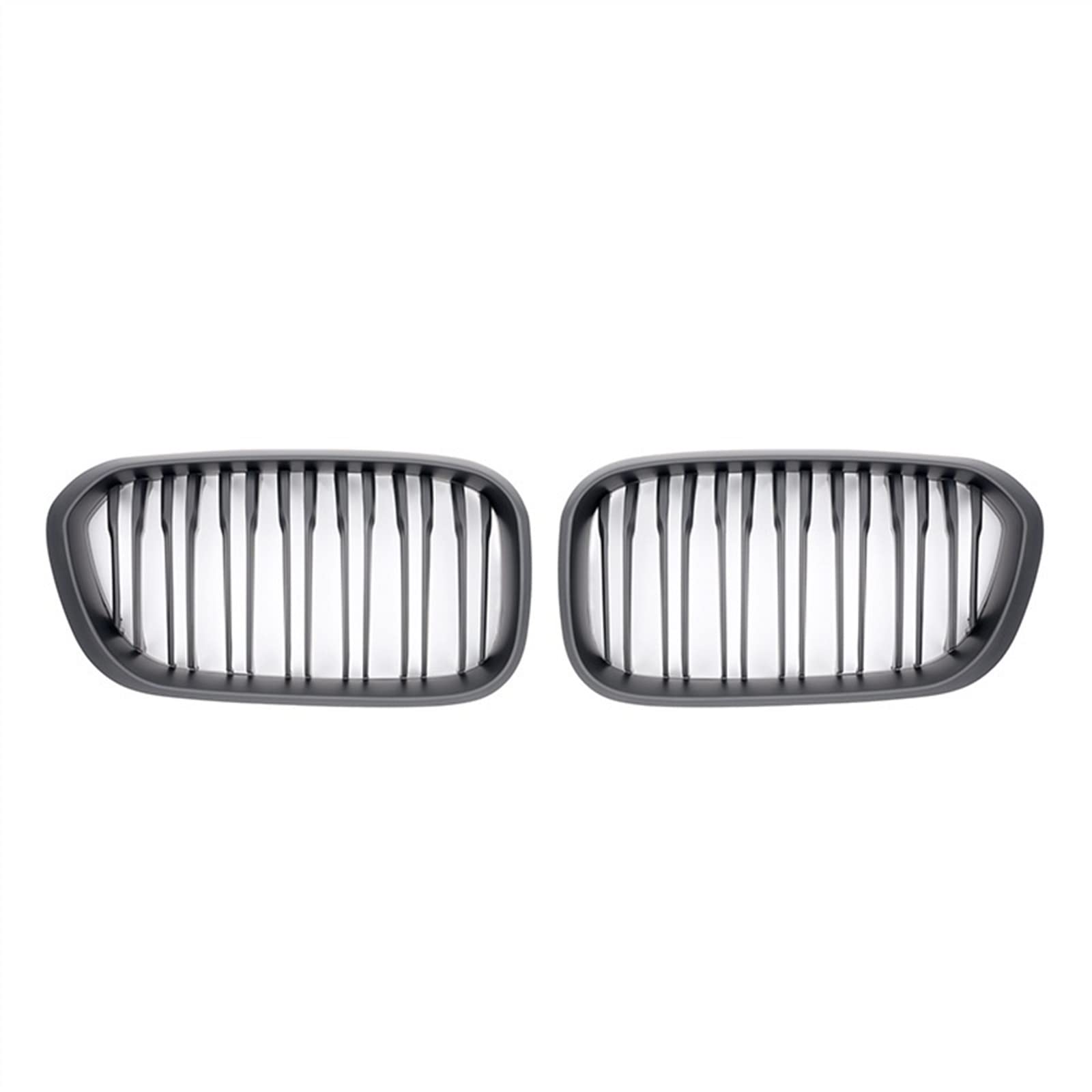 TATARENGS Kühlergrille Kompatibel Mit F20 F21 1er 2015 2016 2017 2018 Auto Lufteinlass Grill Front Nierengitter Lufteinlass Grill Stoßstange Haube(Matte Black) von TATARENGS