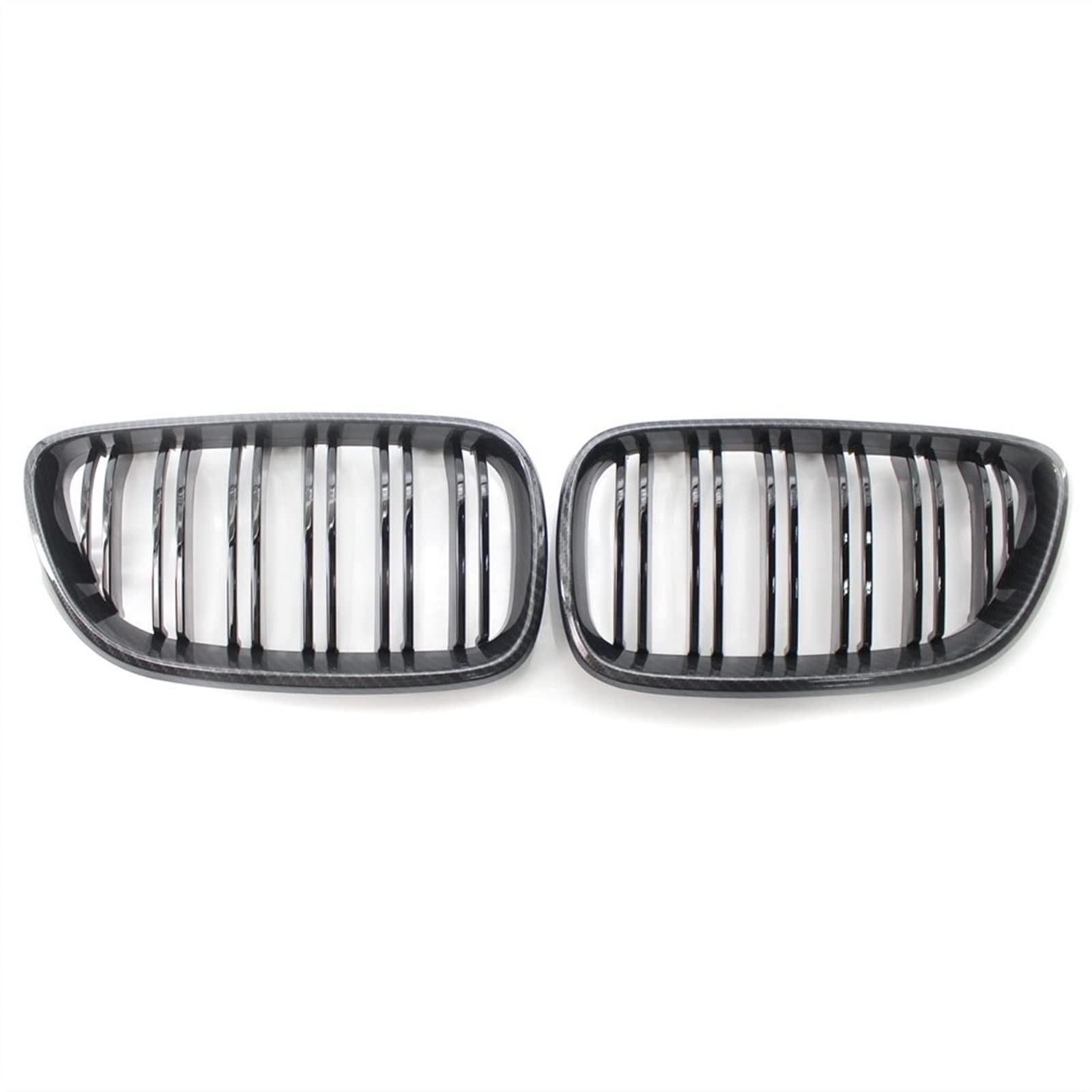 TATARENGS Kühlergrille Kompatibel Mit F22 F23 M2 2014 2015 2016 2017 2018 Auto-Stoßstangenhaube Vorne Nierengitter Obergitter Abdeckung Lufteinlass Grill(Carbon Fiber) von TATARENGS