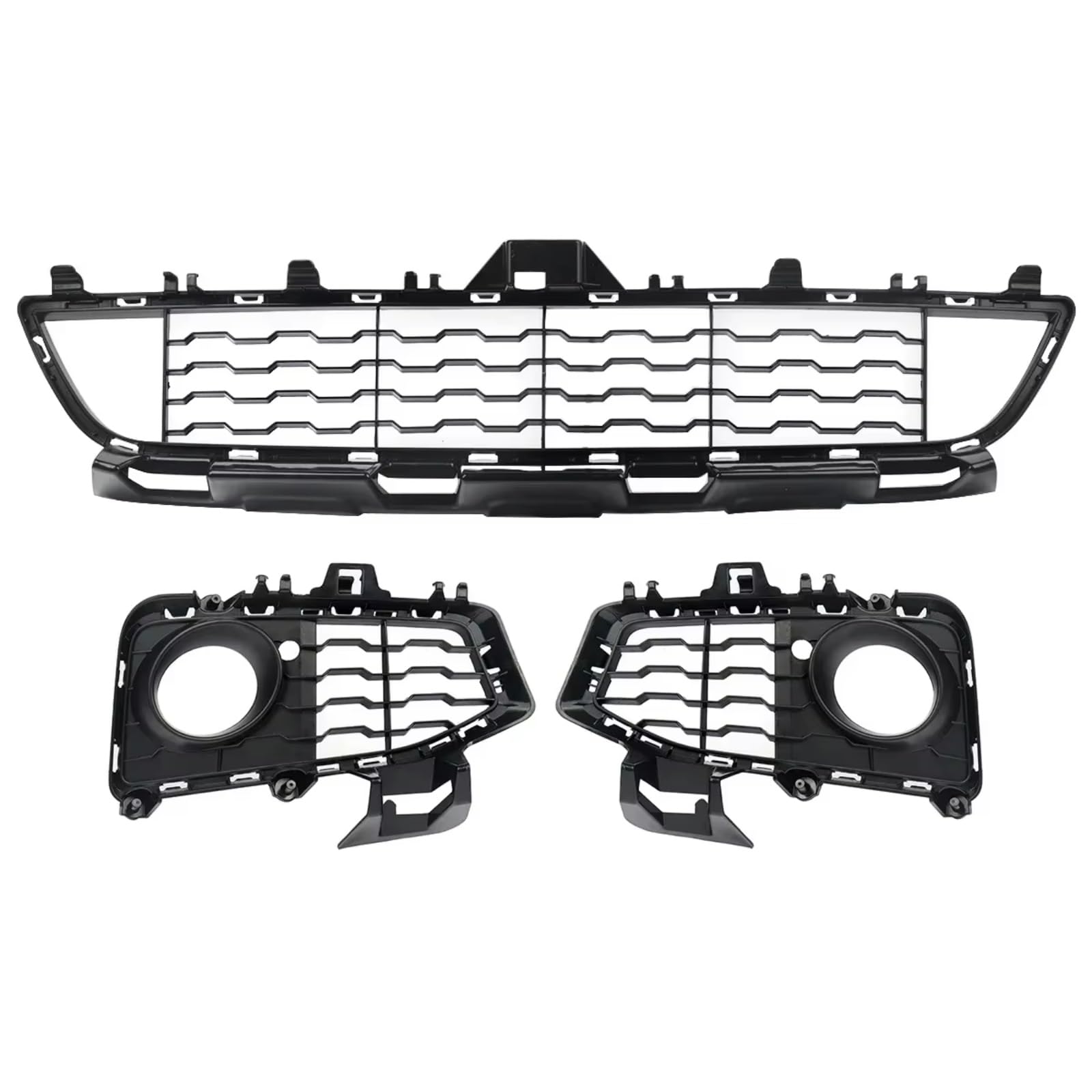 TATARENGS Kühlergrille Kompatibel Mit Für F32 F33 F36 2013 2014 2015 2016 2017 2018 2019 2020 Auto Vorne Links Rechts Nebelscheinwerfergitter Frontgrill 51118054507 von TATARENGS