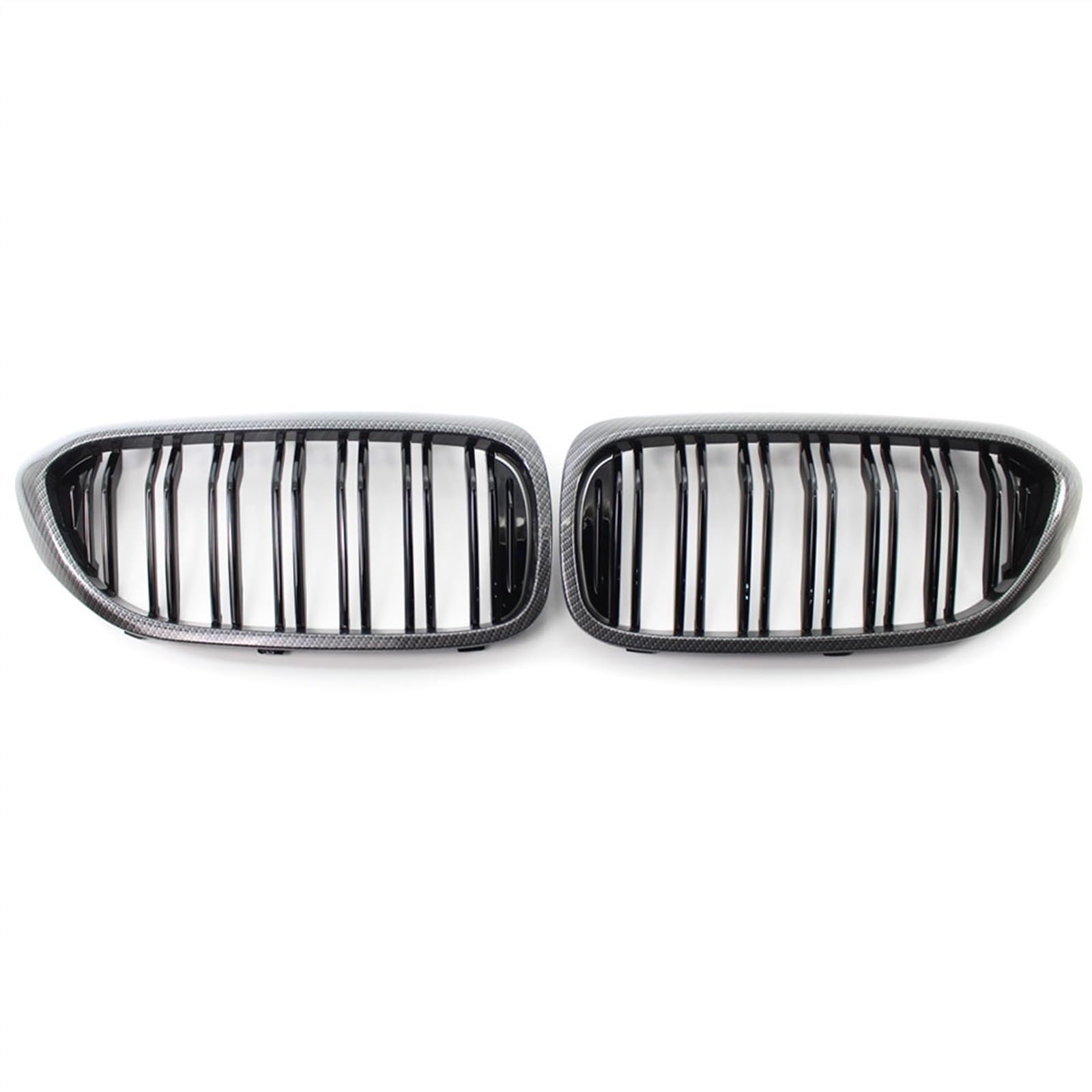 TATARENGS Kühlergrille Kompatibel Mit M5 G31 G30 G31 2016 2017 2018 2019 Auto-Stoßstangenhaube, Oberer Kühlergrill, Vordere Nierengitter, Lufteinlassgrill(Carbon Fiber) von TATARENGS