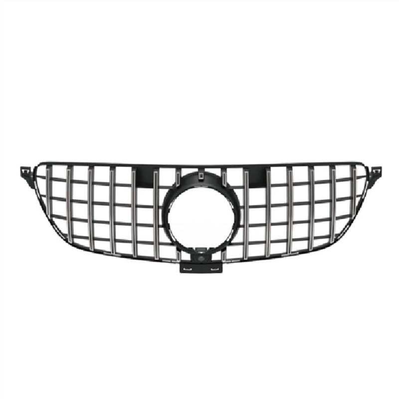 TATARENGS Kühlergrille Kompatibel Mit Mercedes Für Benz Für GLE-Klasse W166 2015 2016 2017 2018 2019, Obere Stoßstangenhaube, Netz, Kühlergrill, Lüftungsgitter von TATARENGS