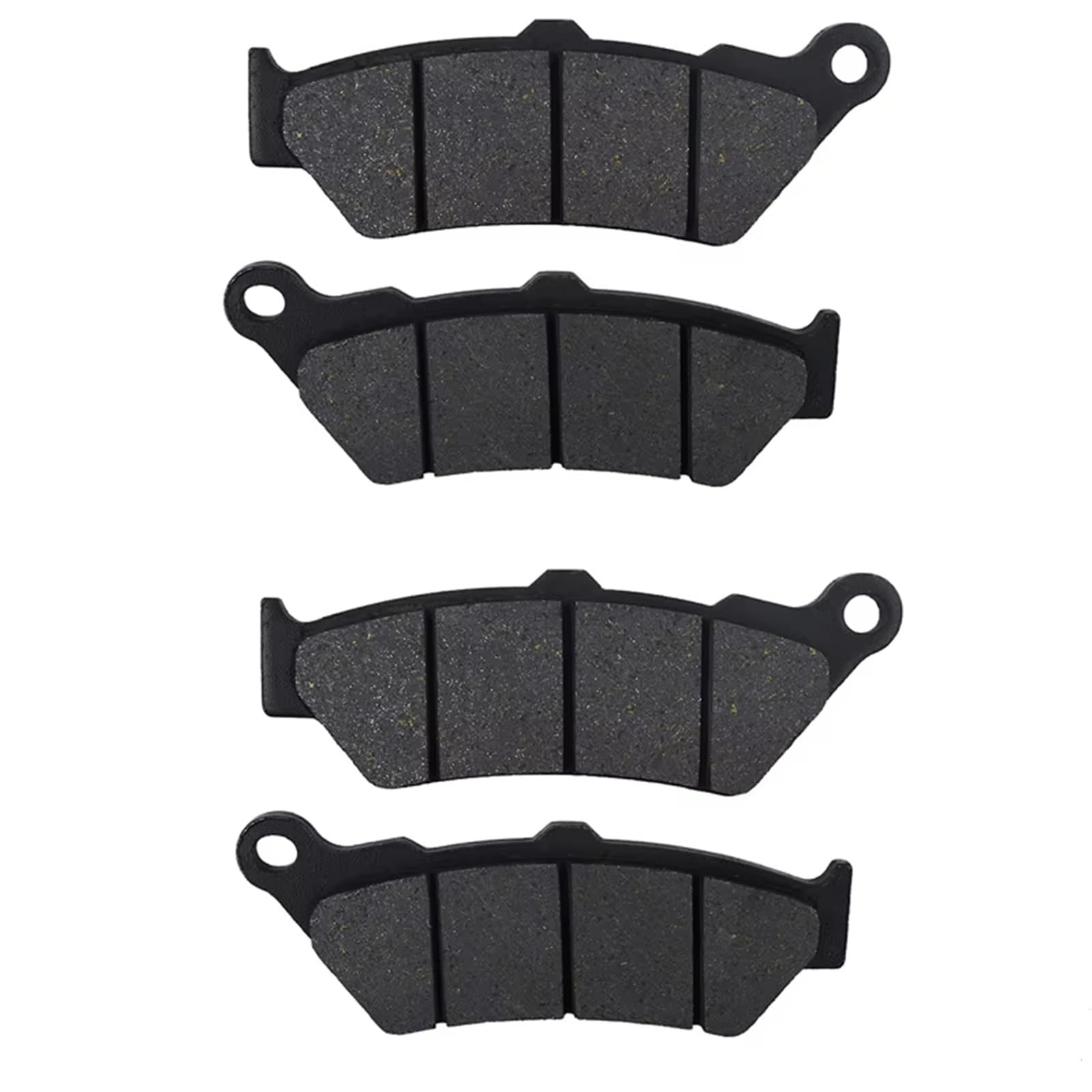 TATARENGS Motorrad Bremsgummi Kompatibel Mit F800GS 2008–2017 Für F800GS Für Adventure 2012–2017 Motorrad-Bremsbeläge Vorne Und Hinten Motorrad-Zubehör(2 Pairs Front Pads) von TATARENGS