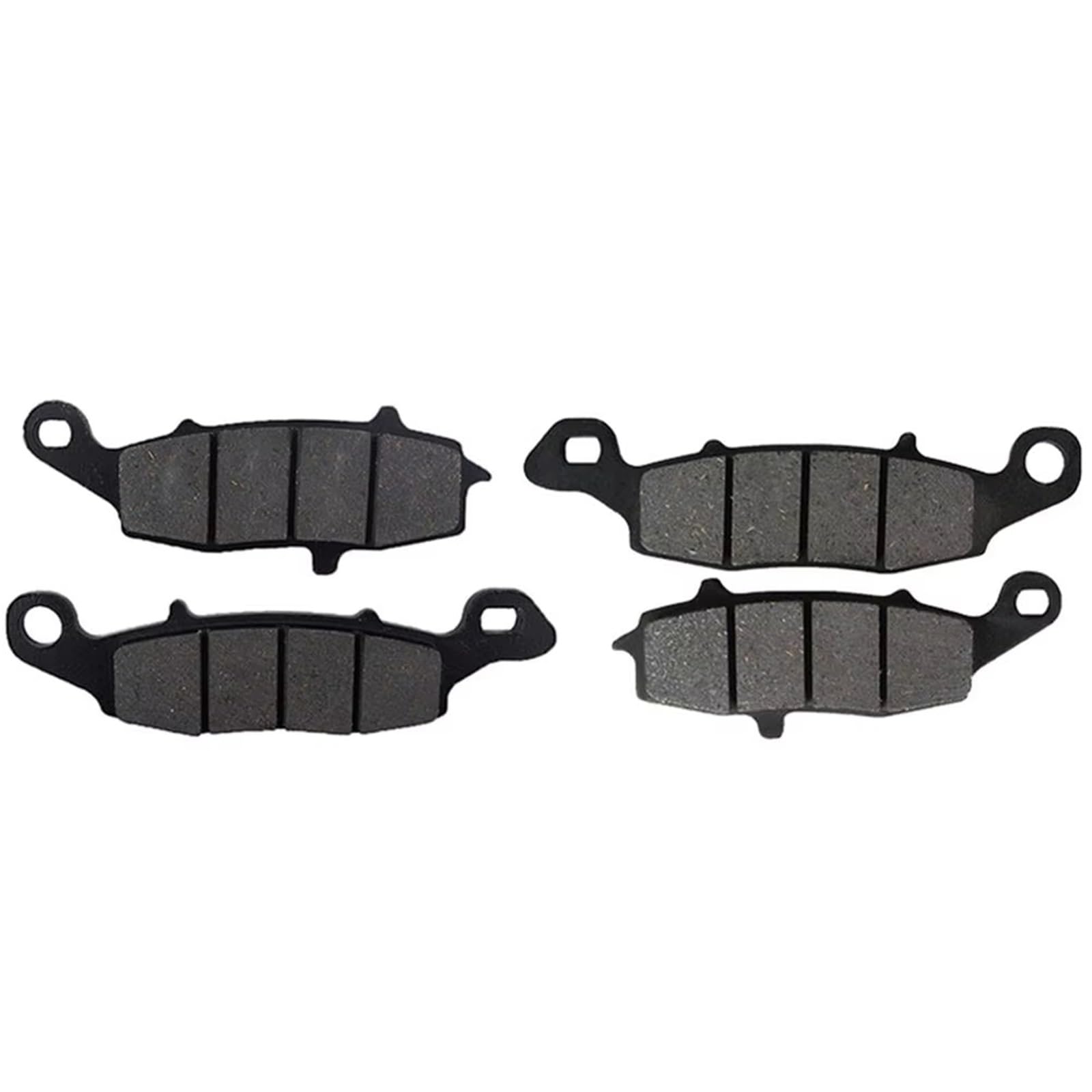 TATARENGS Motorrad Bremsgummi Kompatibel Mit Für ER-6N No ABS 2012–2015 Für ER-6N ABS 2012–2018 Motorrad-Bremsbelagsatz Vorne Und Hinten Motorrad-Bremsbeläge(Front Pads Set) von TATARENGS