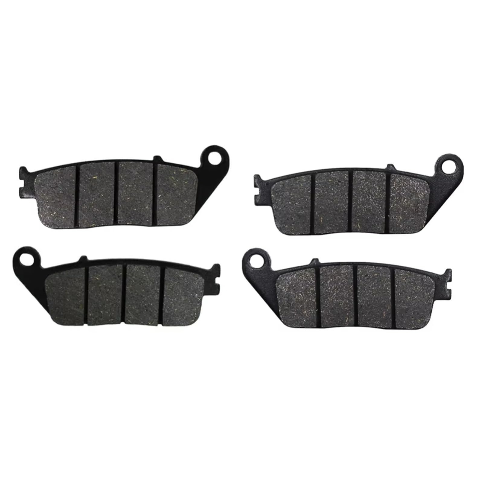 TATARENGS Motorrad Bremsgummi Kompatibel Mit Suzuki Für Burgman Für AN650 2003–2017 Motorrad-Bremsbeläge Vorne Und Hinten Motorrad-Bremsbelag-Set Motorrad-Montage(2 Pairs Front Pads) von TATARENGS