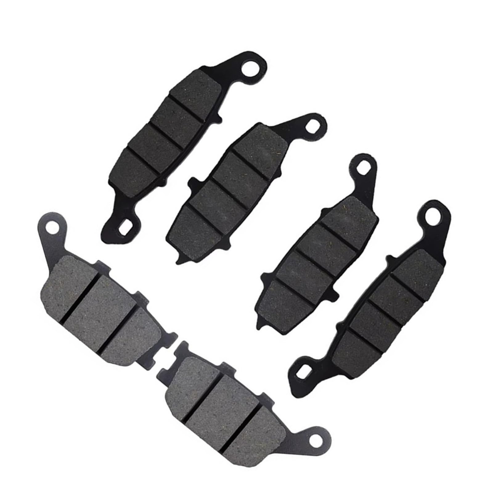 TATARENGS Motorrad Bremsgummi Kompatibel Mit Suzuki Für SV650 Für SAK7 SAK8 SAK9 SAL0 2007 2008 2009 2010 2011 2012 Vorder- Und Hinterradbremsscheiben-Pads-Set Motorrad-Bremsbelag von TATARENGS