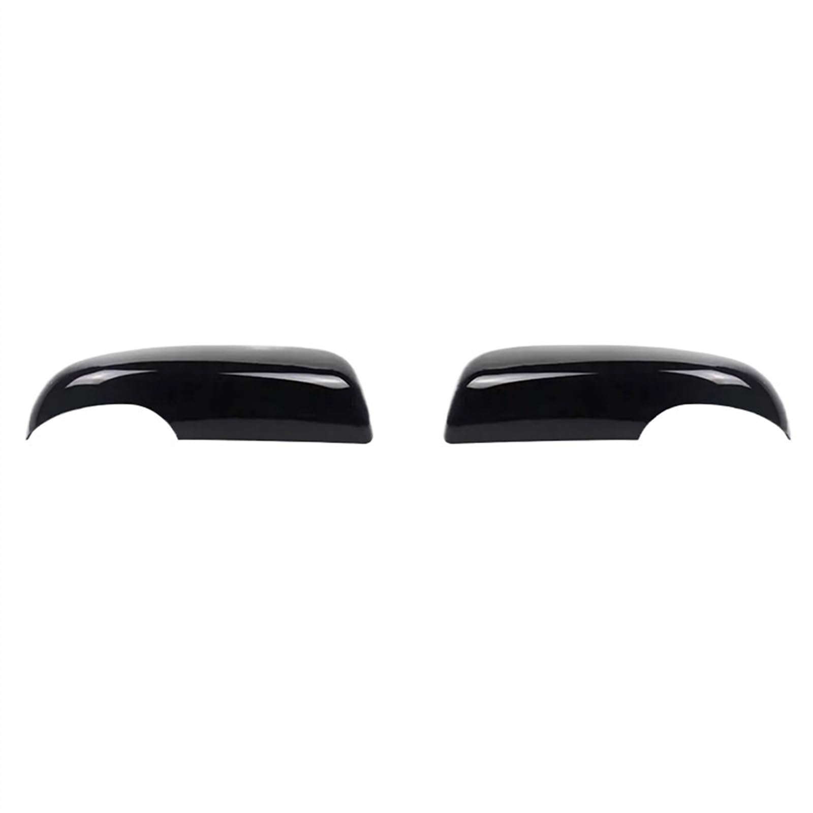 TATARENGS Spiegelkappe Kompatibel Mit Koleos 2012 2013 2014 2015 2016 Außentür-Rückspiegel-Schutzkappe Auto-Rückspiegelgehäuse Außenspiegelschale(Black,A Pair) von TATARENGS