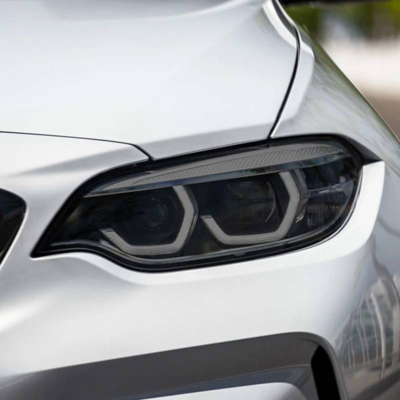 Autoscheinwerfer Schutzfolie Rücklichtschutz Transparenter TPU-Aufkleber, Für BMW M2 F87, Für Competition CS 2016-On Zubehör von TATITZRO