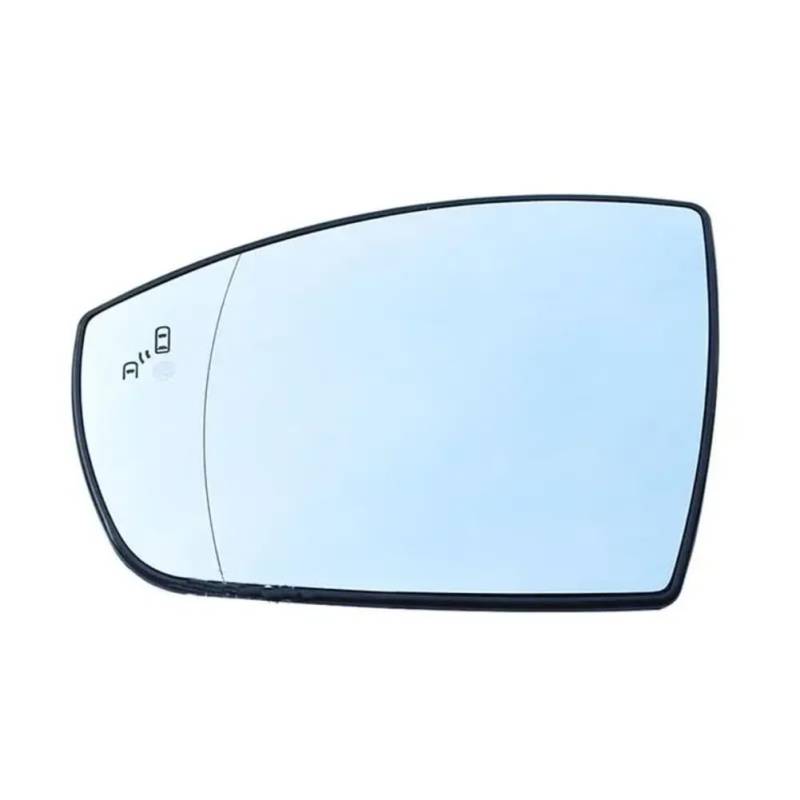 Beheiztes Auto Seitenspiegelglas, für Ford KUGA II Beheizter Totwinkelwarner Seitenspiegelglas Auto Replace Convex 2013 2014 2015 2016 2017 2018 2019 Flügel hinten von TAYGAO