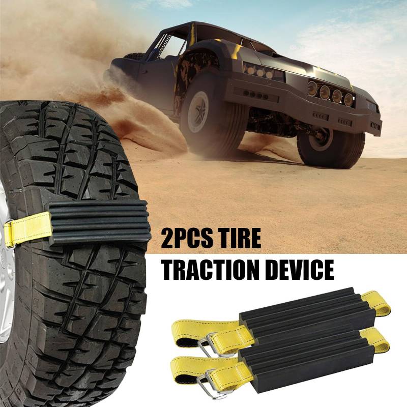 TAZZOR Sandbleche Offroad - 2 Stück mit Aufbewahrungstasche - Anfahrhilfe für Wohnmobil - Universal Trationhilfe Auto - Sandbretter/Sandboard, Ideal für Sand & Schnee von TAZZOR