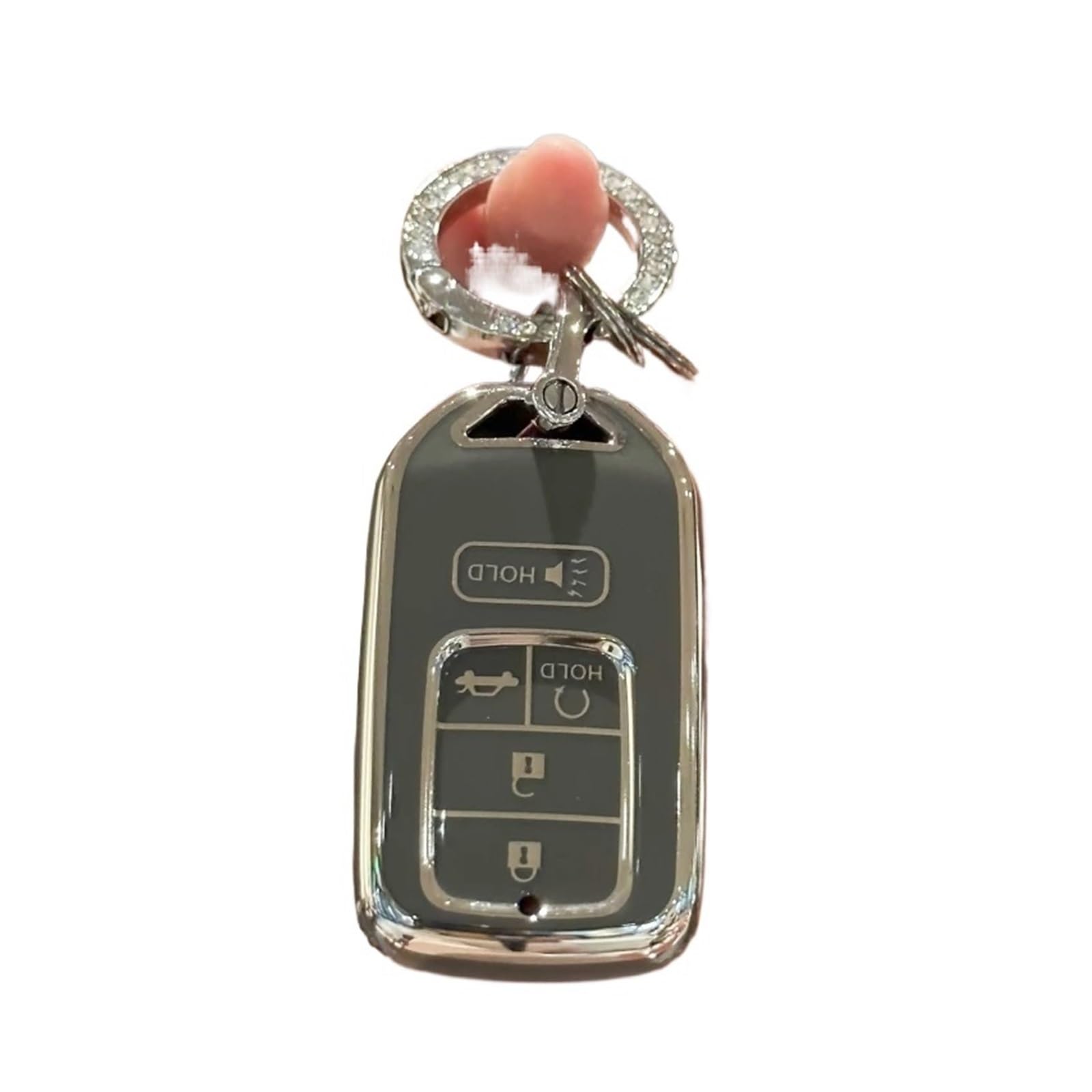 Autoschlüssel Hülle Cover Für Accord Für Civic Für CRV Für Pilot Für Ridgeline Für Passport Schlüsselanhänger-Abdeckung Smart-Remote-Key-Schutz Schlüsselhülle Cover(1) von TAdibu