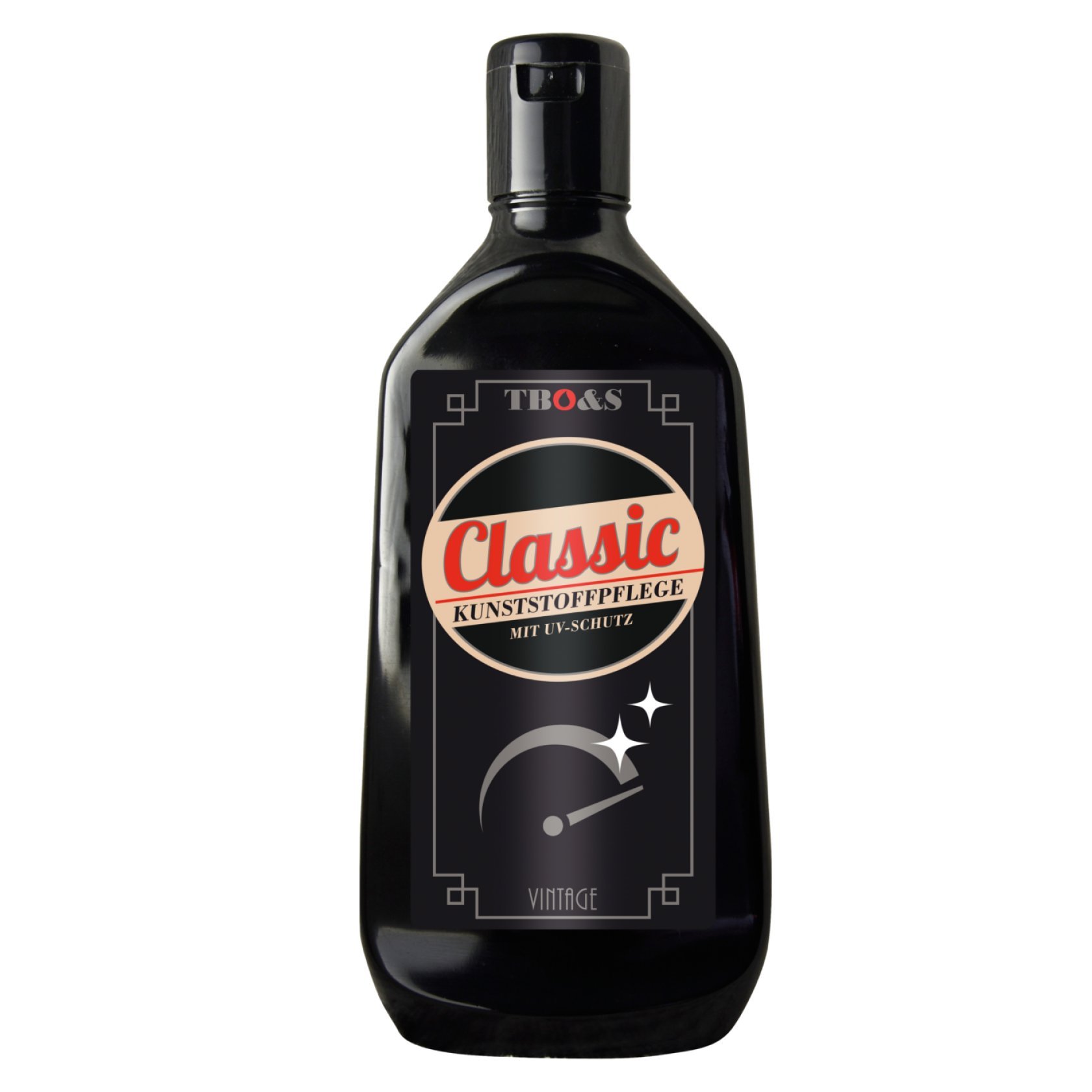 TBO&S Classic Kunststoff-Pflege 250 ml für Oldtimer und Youngtimer Pﬂege-Emulsion auf Basis anionischer Tenside und spezieller Silikone von TBO