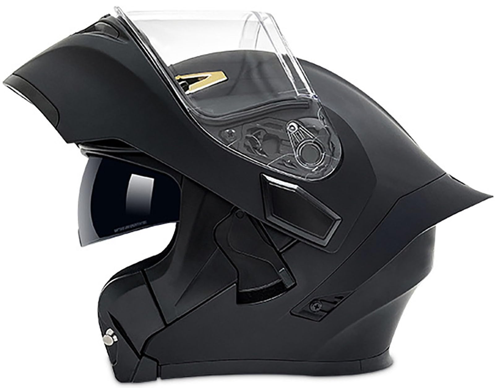 Modularer Helm Motorradhelm, Flip Up Helm Erwachsener Full Face Motorradhelm Mit Doppelvisier, DOT/ECE-Zertifizierung Integralhelm, Motorrad Klapphelm Für Männer Und Frauen 3,M=57-58CM von TBTBZXCV