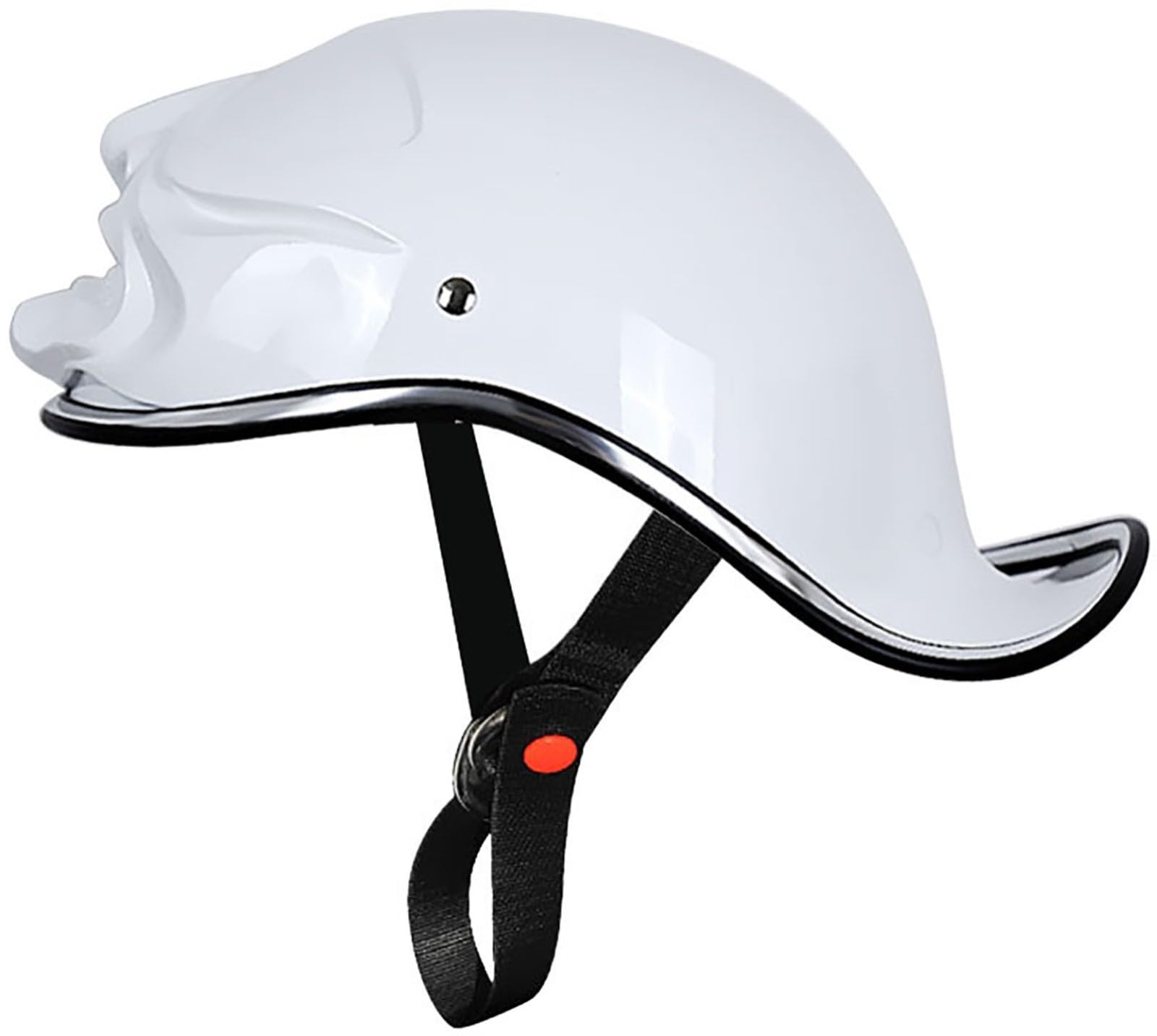 Motorradhelm Jethelm Mit Sonnenblende, Retro Motorrad Halbhelme Roller Helm Fashionhelm Für Herren Und Damen Erwachsene, DOT/ECE-Zertifizierung Jet Helm Halbschalenhelm Chopper Helm 6,XL=61-62CM von TBTBZXCV