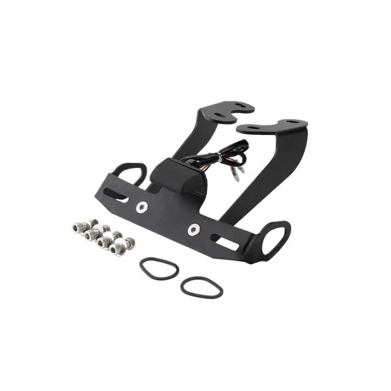 Motorrad Schwanz Tidy Kennzeichenhalter Kit Kennzeichenhalter Für Y&amaha Für FZ-09 RüCklichthalter von TBUOIUE