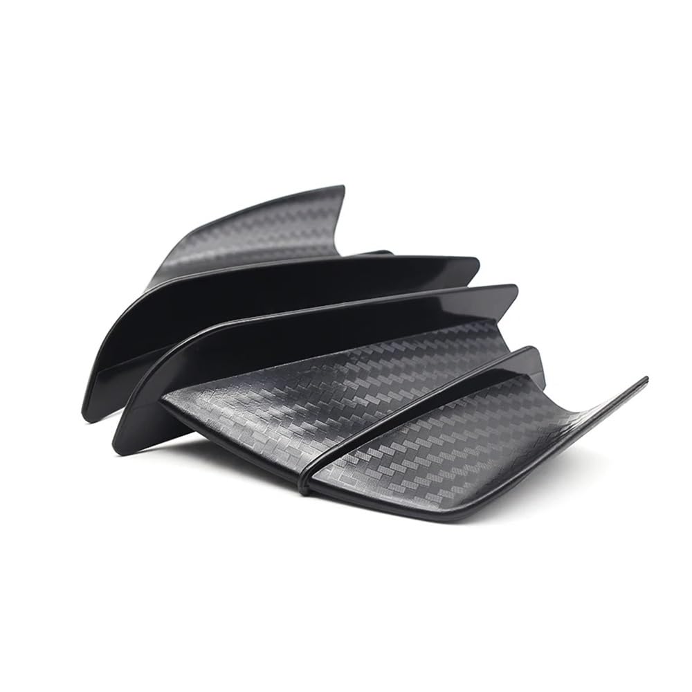 TBUOIUE Flügel Spoiler 2X Universal Motorrad Winglet Aerodynamische Spoiler Flügel Mit Für Y&amaha Für S&uzuki Für K&awasaki Motorrad Dekoration Aufkleber von TBUOIUE