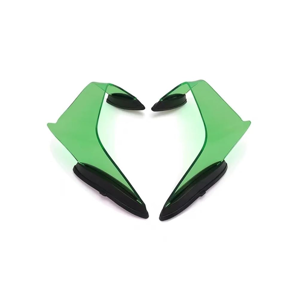 TBUOIUE Flügel Spoiler Feste Flügel Motorrad Verkleidung Seite Zubehör Für K&awasaki Für ZX-10R Für ZX10R Für ZX 10R 2021-2025 Aerodynamische Winglet Gugel Flügel Spoile von TBUOIUE