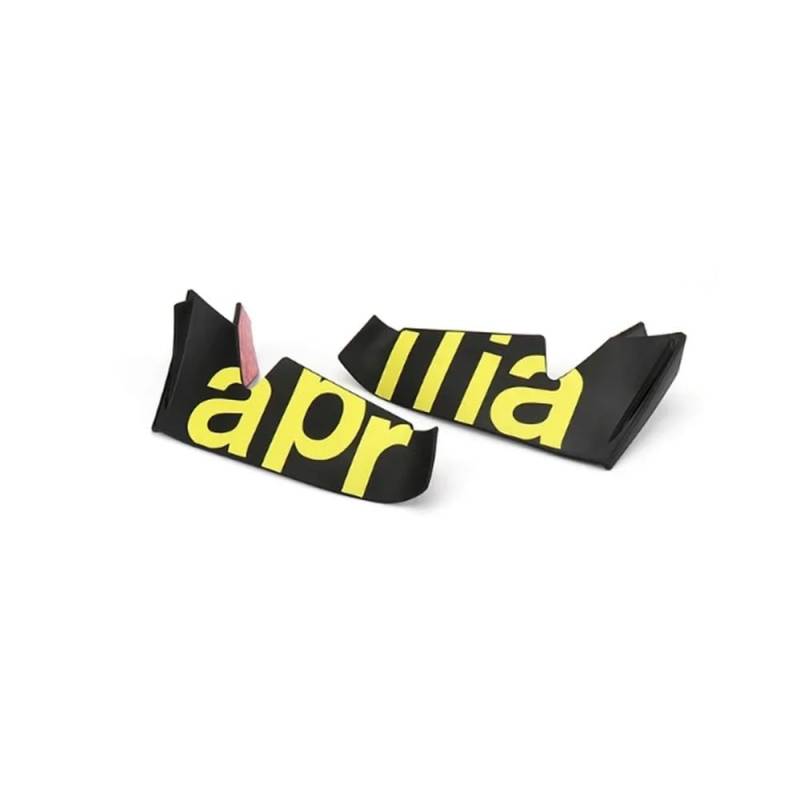 TBUOIUE Flügel Spoiler Frontspoiler Winglet Aerodynamisches Wing Kit Spoiler Motorradzubehör für A&prilia für RS660 RS 660 für RS660 RS 660 von TBUOIUE