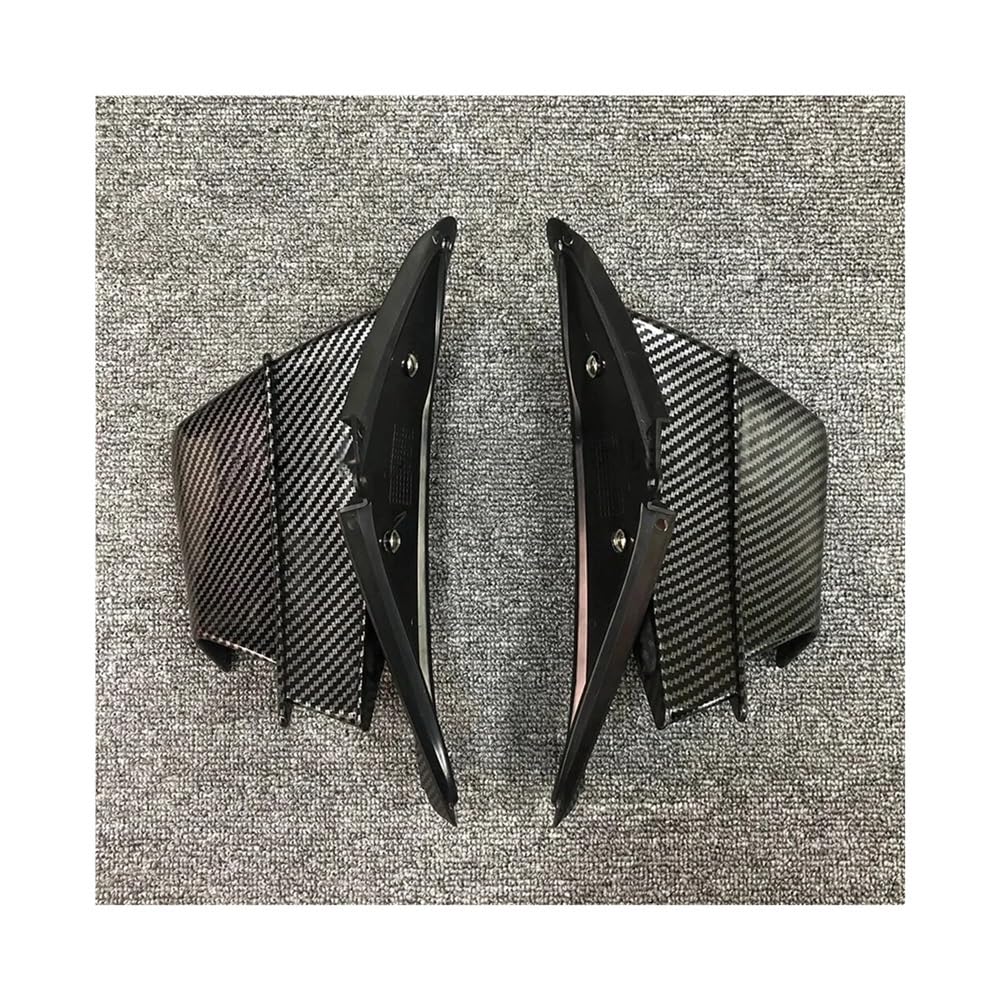 TBUOIUE Flügel Spoiler Für CBR650R Winglet Aerodynamische Seite Wind Fin Spoiler ABS Front Verkleidung Schutz Flügel Abdeckung Für CB650R 2019-2023 von TBUOIUE