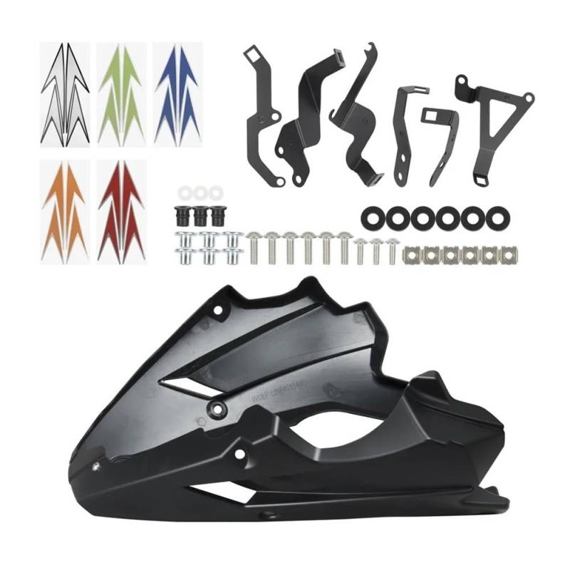 TBUOIUE Flügel Spoiler Für K&awasaki Für Z900 2017-2024 2023 Bauch Pan Motor Spoiler Untere Verkleidung Gugel Abdeckung Körper Rahmen Seite Panel Motorrad Zubehör von TBUOIUE