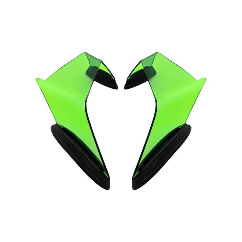 TBUOIUE Flügel Spoiler Für K&awasaki Für ZX10R Für ZX-10R 2022-2024 2023 Motorrad Aerodynamischer Flügelspoiler, Festflügelverkleidungen, Festflügel, Seitenspoiler von TBUOIUE