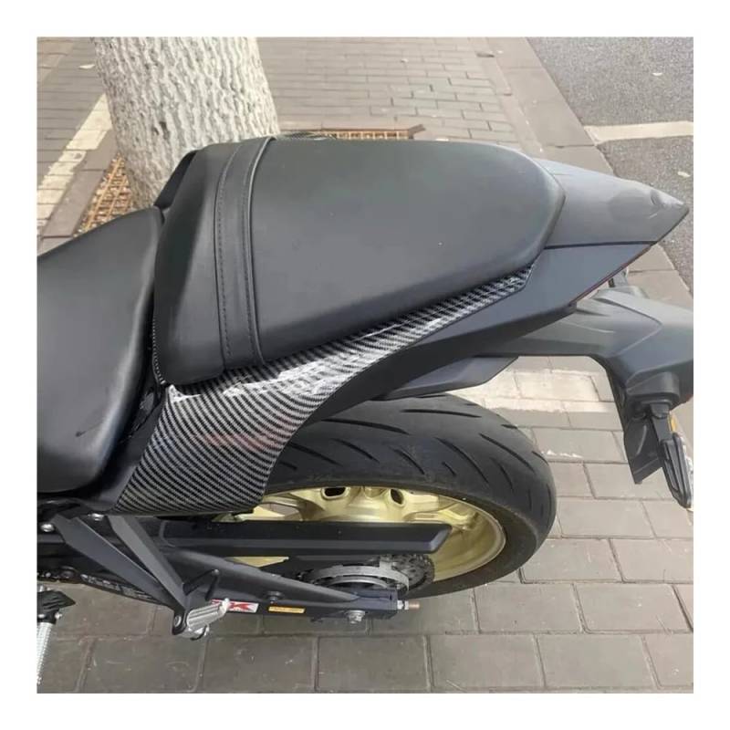 TBUOIUE Flügel Spoiler Für Y&amaha Für YZF-R3 R3 2019 2020 2021 2022 2023 Motorrad Hinten Verkleidung Heckspoiler Flügel Modifizierte Seite Feste Flügel von TBUOIUE