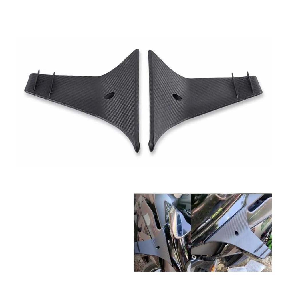 TBUOIUE Flügel Spoiler Motorrad-Frontverkleidung, Winglets Seitenspoiler Dynamischer Flügelsatz Für C&Fmoto Für 250SR Für 300SR 250 300 Für SR 2021 2022 2023 von TBUOIUE