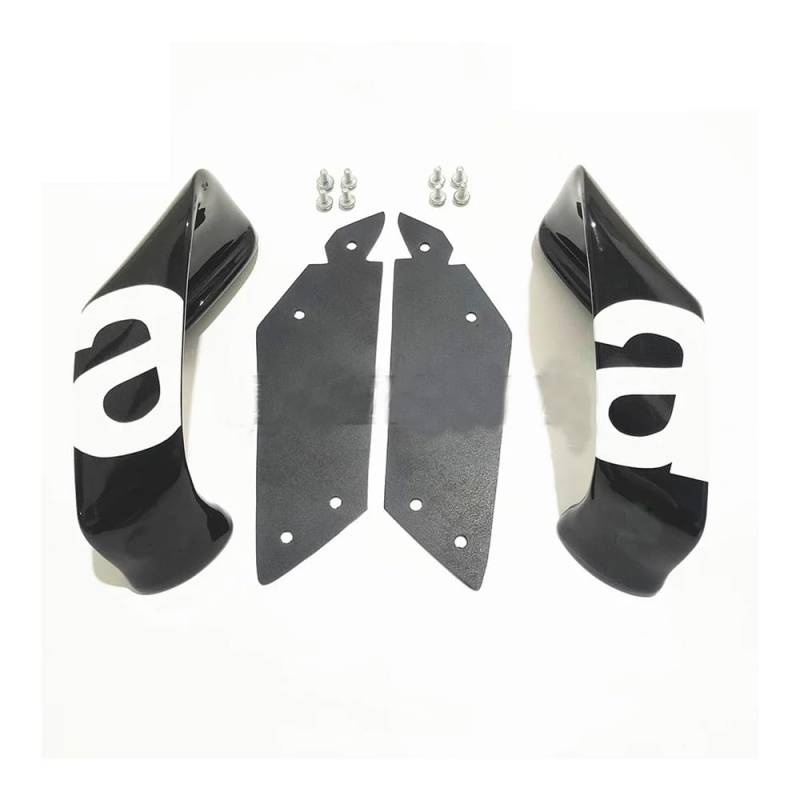 TBUOIUE Flügel Spoiler Motorrad Für RSV4 Winglets Für A&prilia RS4 125 50 Für RSV 1000R Für RS125 Für RSV1000 Front Verkleidung Flügel Aerodynamische Abtrieb Spoiler von TBUOIUE