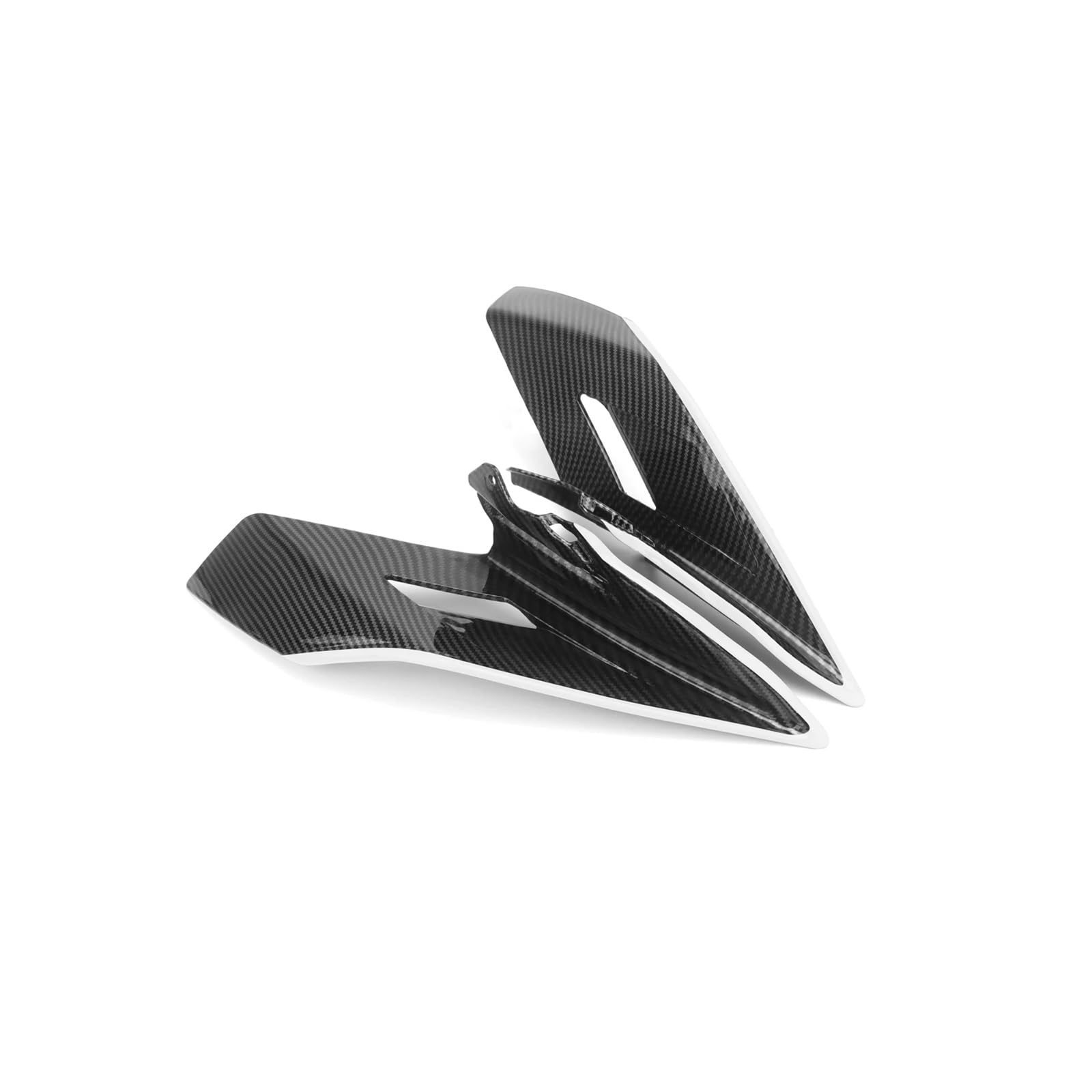 TBUOIUE Flügel Spoiler Motorrad Teile Vorderseite Für C&FMOTO Für 450SR Für CF450SR 2022-2023 Abtrieb Spoiler Feste Winglet Verkleidung Flügel von TBUOIUE