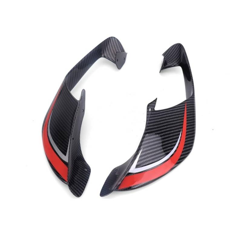 TBUOIUE Flügel Spoiler Motorrad Verkleidung Tings Für Y&amaha ABS Für YZF-R1 R1M 2020-2025 Für YZF-R1 2020-2025 Feste Wind Flügel R1 Winglet von TBUOIUE