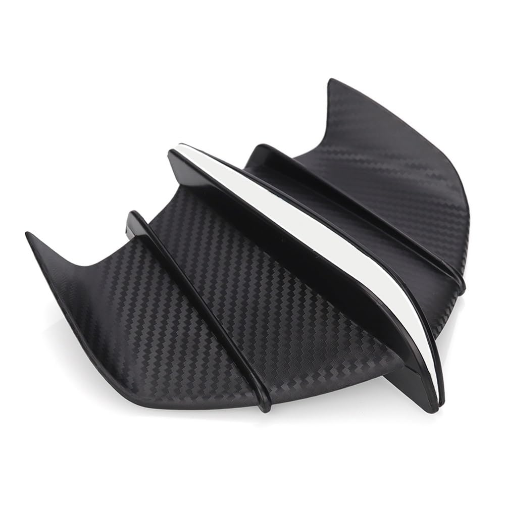 TBUOIUE Flügel Spoiler Motorrad Winglet Aerodynamische Flügel Kit Spoiler Für K&awasaki Für N&inja 250/300 Für Z750 Für Z-250/Z300 Für Z900 Für Z800 Für Z1000 von TBUOIUE