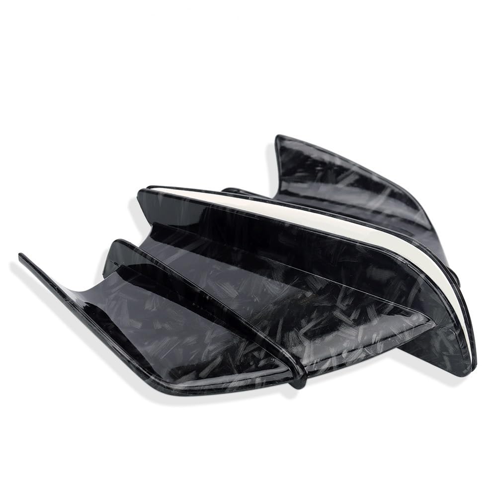 TBUOIUE Flügel Spoiler Motorrad Winglet Aerodynamische Flügel Kit Spoiler Für K&awasaki Für N&inja 250/300 Für Z750 Für Z-250/Z300 Für Z900 Für Z800 Für Z1000 von TBUOIUE