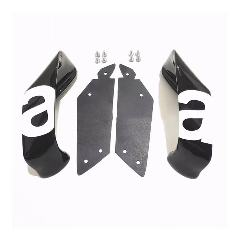 TBUOIUE Flügel Spoiler Motorrad Winglets Für A&prilia Für RSV4 Für RS4 125 50 Für RSV Für 1000R Für RS125 Für RSV1000 Frontverkleidung Aerodynamischer Flügel von TBUOIUE