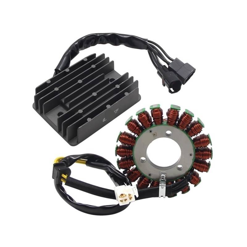 TBUOIUE Stator Spule Magneto Stator Spule + Dichtung + Gleichrichter Kit Für GSXR600 Für GSXR750 2011-2019 31401-01H20 31401-01H21 32800-47H00 von TBUOIUE