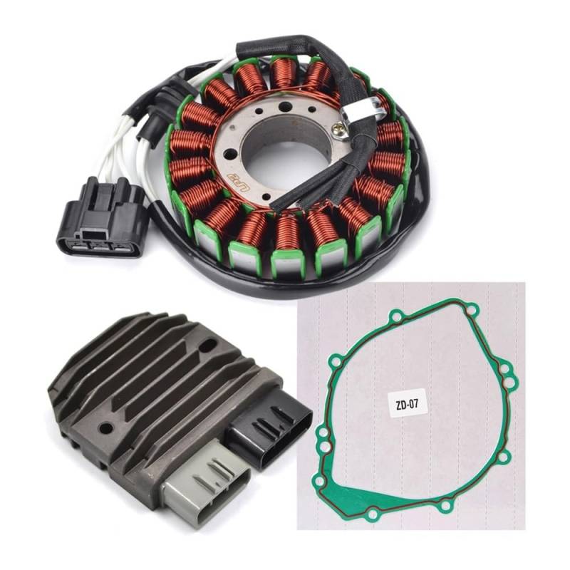 TBUOIUE Stator Spule Motorrad-Regler Gleichrichter Magneto Stator Spule Dichtung Für YZF Für R1S 2003 Für YZF Für R1 2002 2003 Für YZF-R1 Für YZFR1 von TBUOIUE