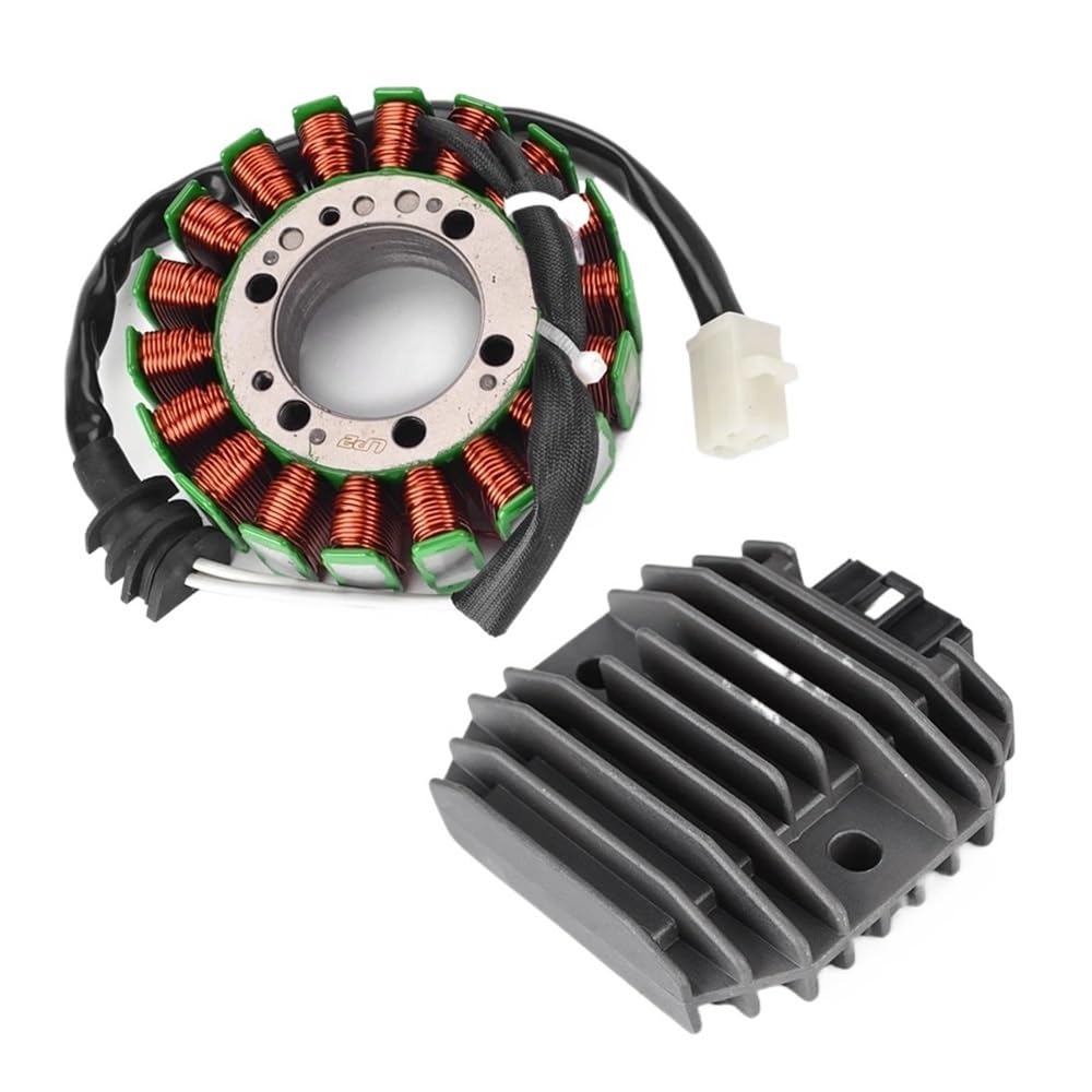 TBUOIUE Stator Spule Motorrad Stator Spule + Spannungsreglergleichrichter Für YZF R6 1999 2000 2001 2002 Für YZFR6 Für YZF-R6 von TBUOIUE