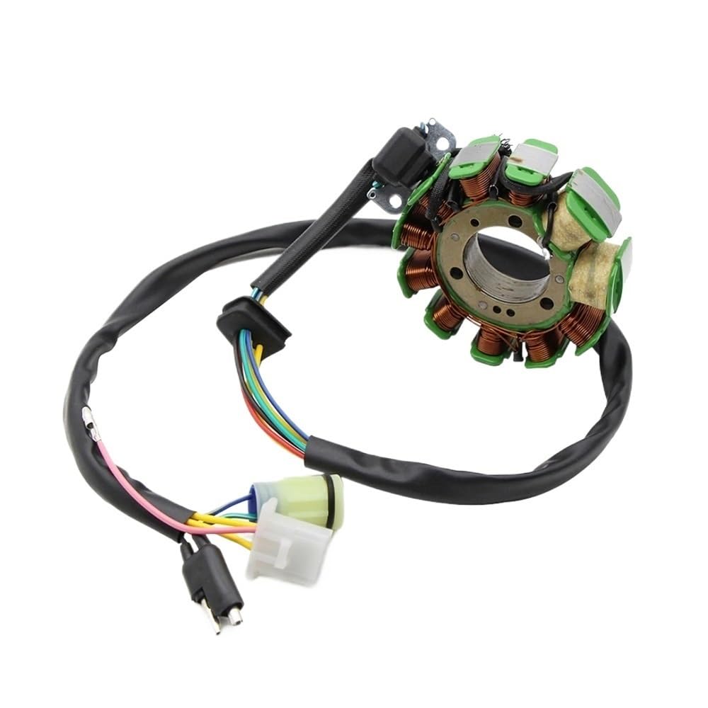 TBUOIUE Stator Spule Motorrad Stator Spule Für LTF230 Für Ozark Für LTF230G Für LTF230H Für LT230GE Für LT230EH Für LT230EJ Für LT230EK Für LT230EL von TBUOIUE