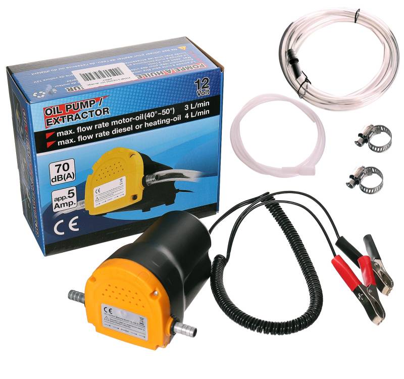 Auto-Elektropumpe zum Pumpen von Flüssigkeiten UNIVERSAL 12V von TC TECHNIC