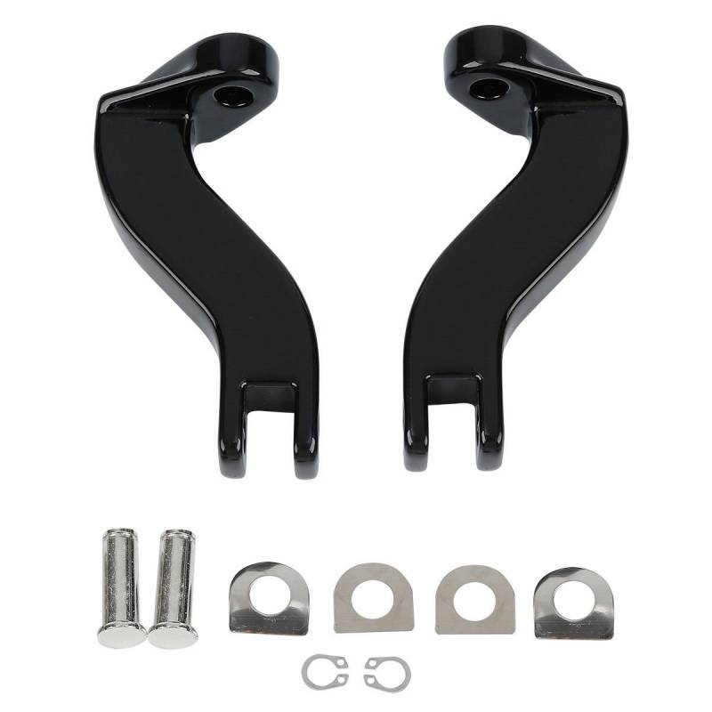 TCMT 10 mm hinten Fuß Peg Halterung Kits für Harley Electra Street Glide Road King 93–16 15 von TCMT