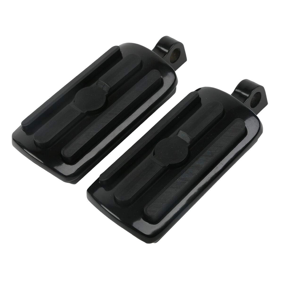 TCMT Highway Fußrasten Motorrad FOOTPEG Fußstütze für Harley Touring Modelle 1986-2013 von TCMT