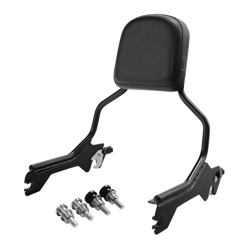 TCMT Sissy Bar Aufrecht Rückenlehne mit Docking Hardware Kit Passend für Harley Fat Boy 114 FLFBS 2018-2023 Fat Boy FLFB 2018-2019 Breakout 114 FXBRS 2018-2020 von TCMT