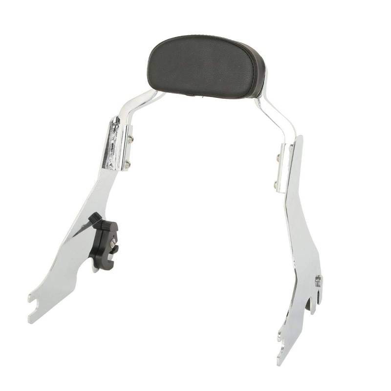 TCMT Sissy Bar Kurze Beifahrer-Rückenlehne passend für Harley Sportster 883 1200 XL 48 72 2004-2020 von TCMT