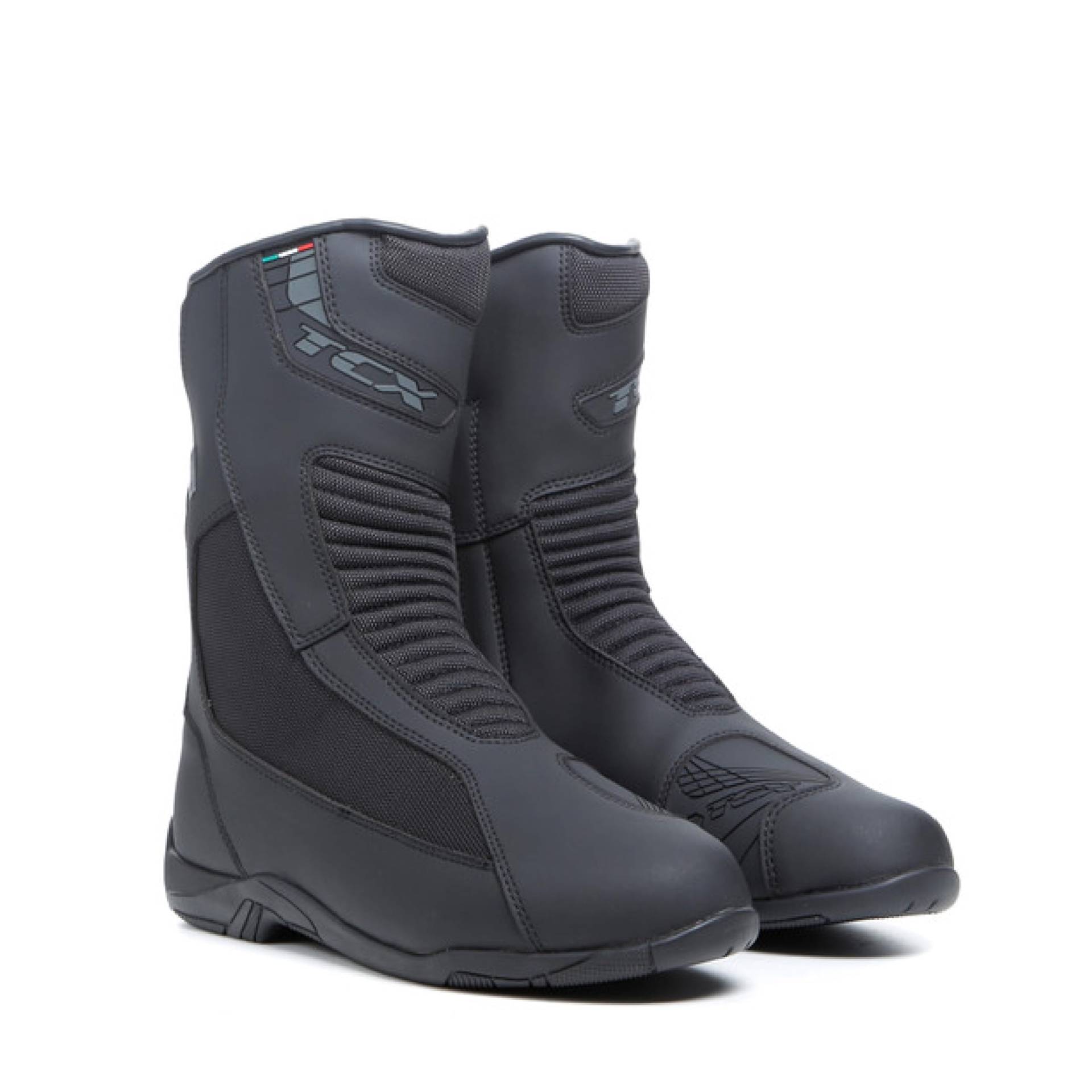 TCX - Explorer 4 Gore-Tex, Herren-Tourenstiefel mit Wasserdichter und Atmungsaktiver Gore-Tex-Membran, Obermaterial aus Mikrofaser, Reißverschluss und Klettverschluss, Schwarz von TCX