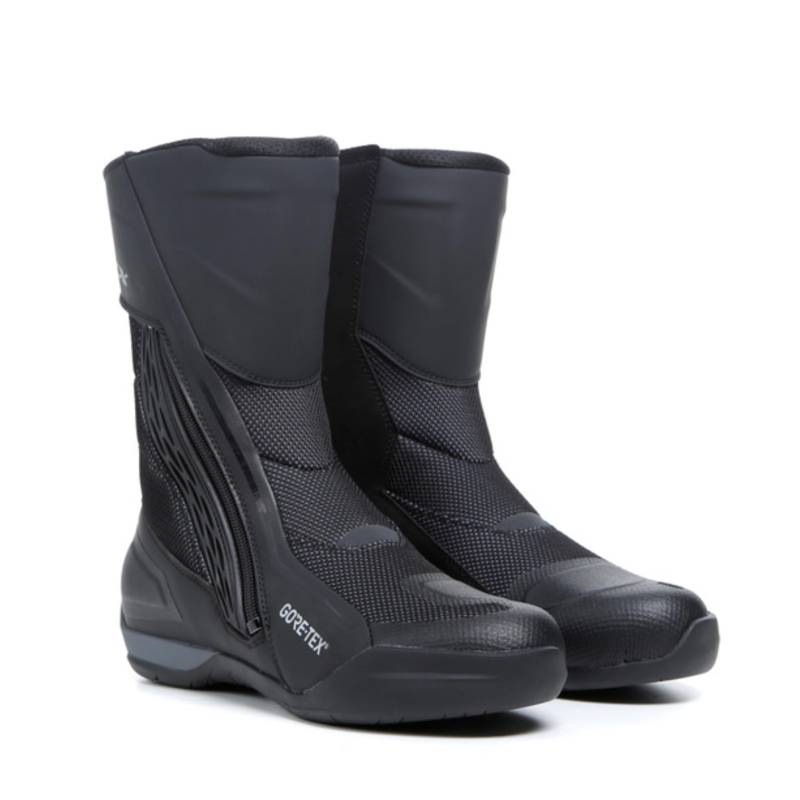 TCX - Airtech 3 GTX, Herren-Tourenstiefel, Wasserdichte Motorradstiefel mit Gore-Tex Membrane, Atmungsaktives Obermaterial aus Stoff und Mikrofaser, Reißverschluss und Klettverschluss, Schwarz von TCX