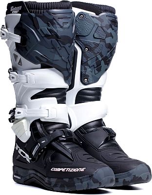 TCX Comp Evo 2 Michelin Camo, Stiefel - Schwarz/Weiß/Grau - 38 EU von TCX