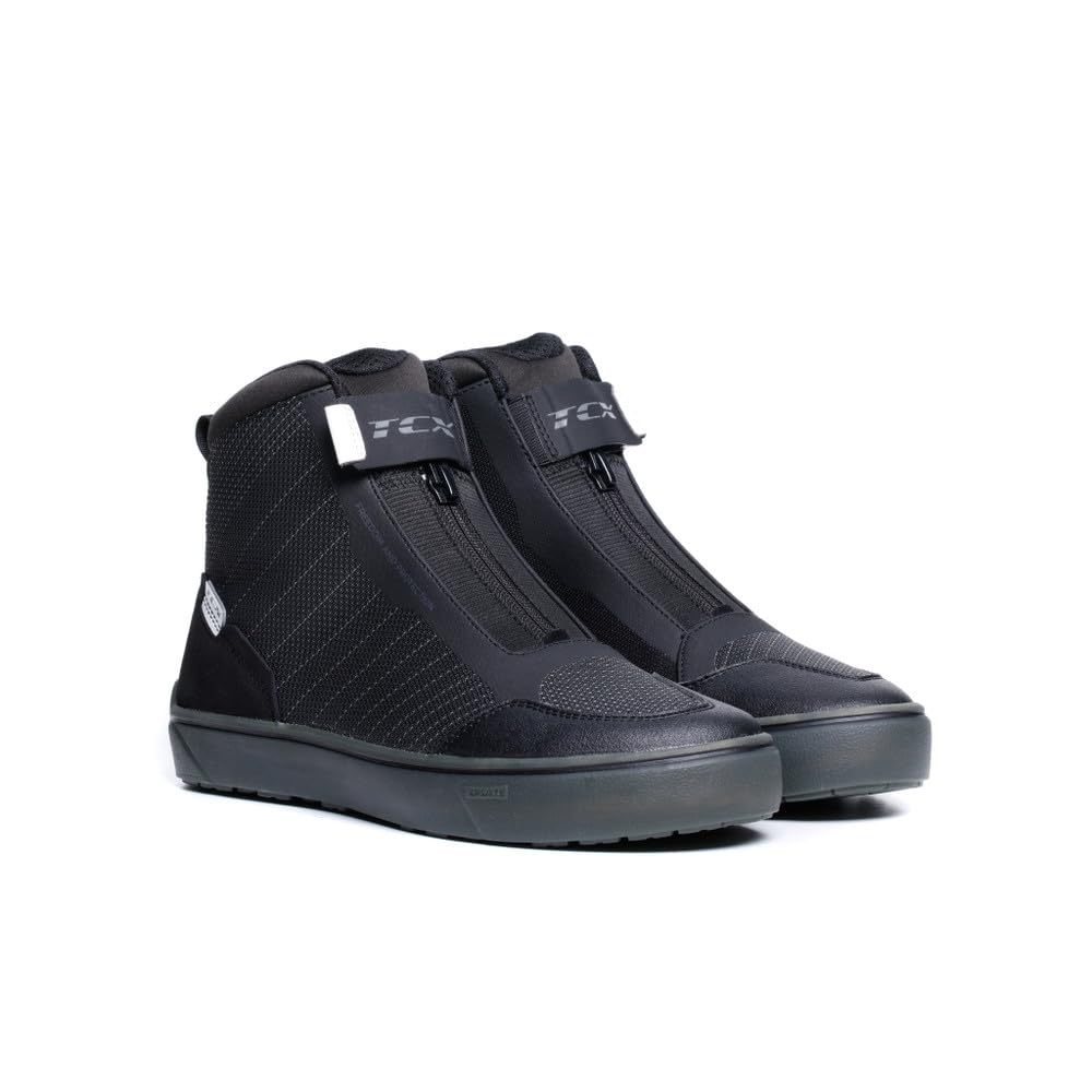 TCX - Ikasu 2 Wp, Wasserdichte Urban-Motorradschuhe, für Männer, Schwarz/Weiß, 38 von TCX