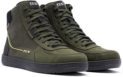 TCX Mood 2, Schuhe Gore-Tex - Dunkelgrün/Schwarz/Gelb - 37 EU von TCX