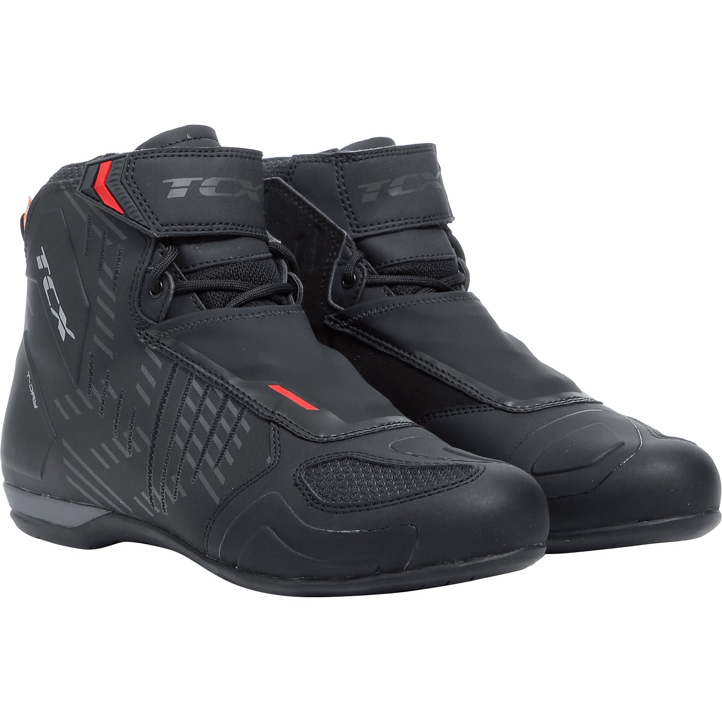 TCX R04D WP Motorradschnürstiefel kurz schwarz 39 Herren von TCX