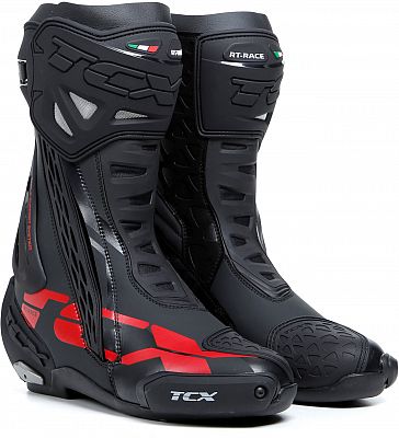 TCX RT-Race, Stiefel - Schwarz/Grau/Rot - 46 EU von TCX