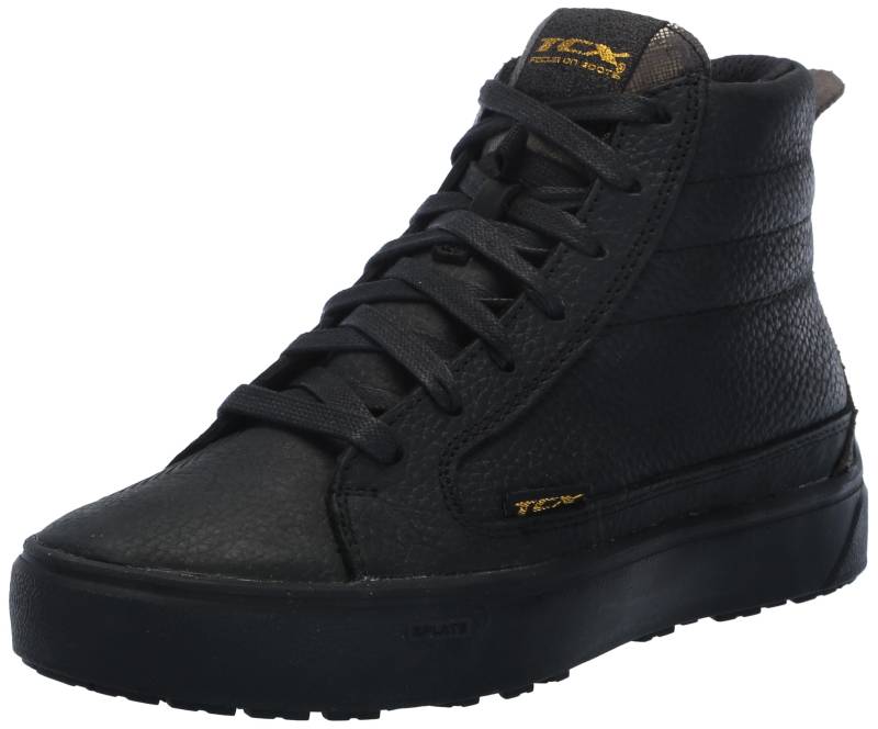 TCX - STREET 3 LADY WP, Wasserdichte Motorradschuhe, Frau, Schwarz/Schwarz/Gold, 40 von TCX