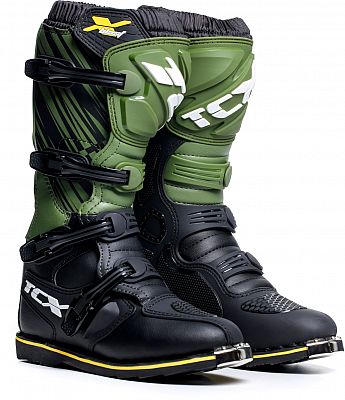 TCX X-Blast, Stiefel - Schwarz/Oliv/Gelb - 45 EU von TCX